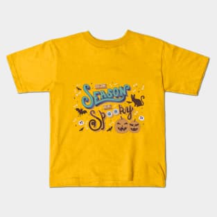 'Tis the Season to be Spooky Kids T-Shirt